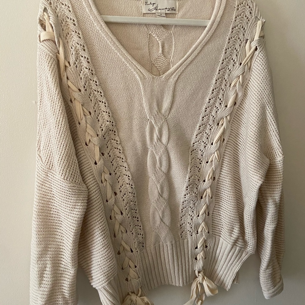 Beautiful lace sweater